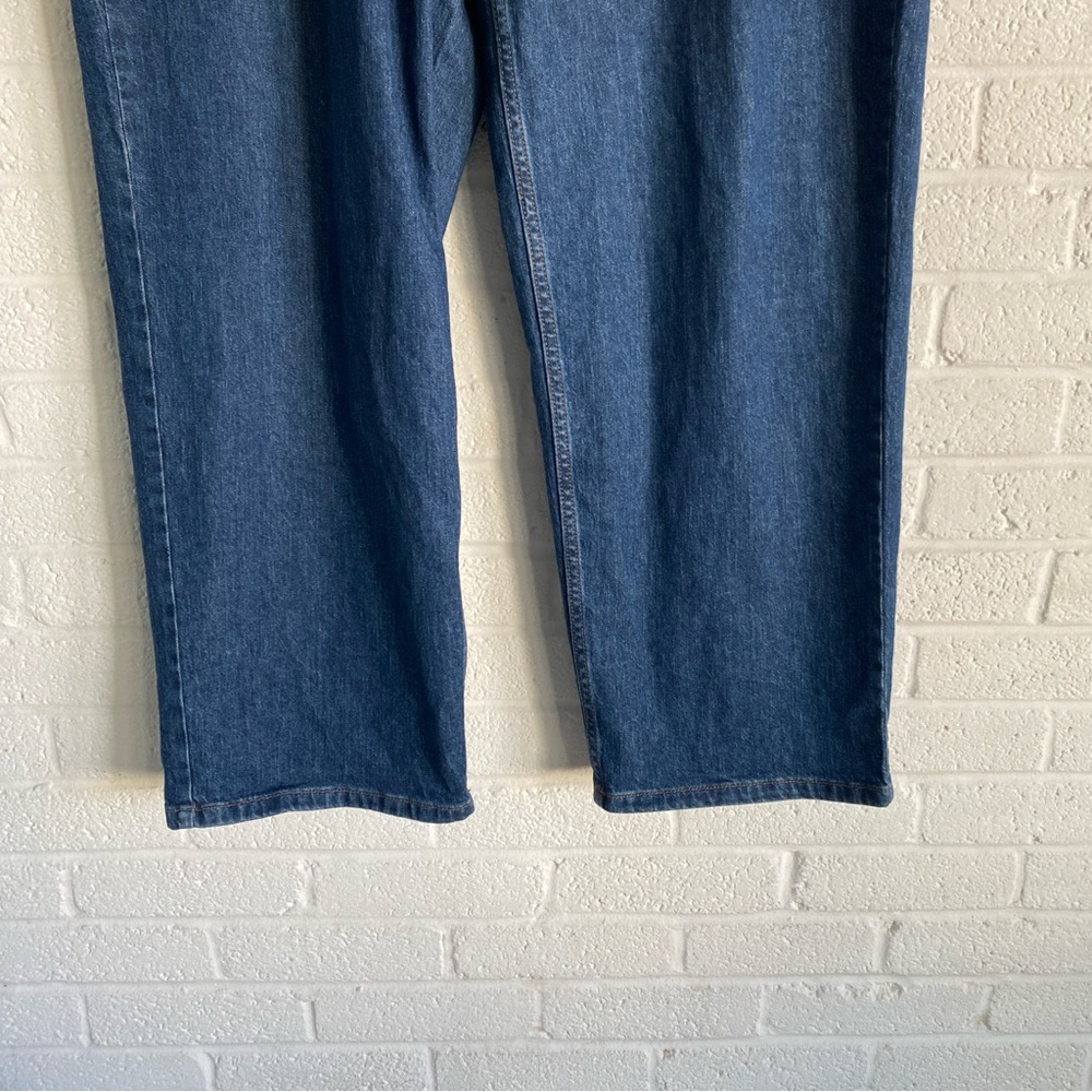 BANANA REPUBLIC BLUE JEANS 33 ULTRA HIGH-RISE STRAIGHT LEG CLASSIC DENIM SIZE 33 - Picture 6 of 14